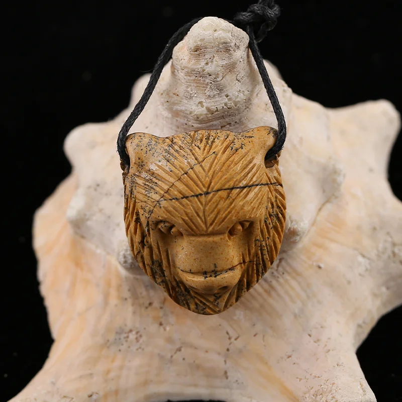 

B&F Picture Jasper Earring Beads for Jewelry Making, Handmade Natural stones beads, Stones for Supplies
