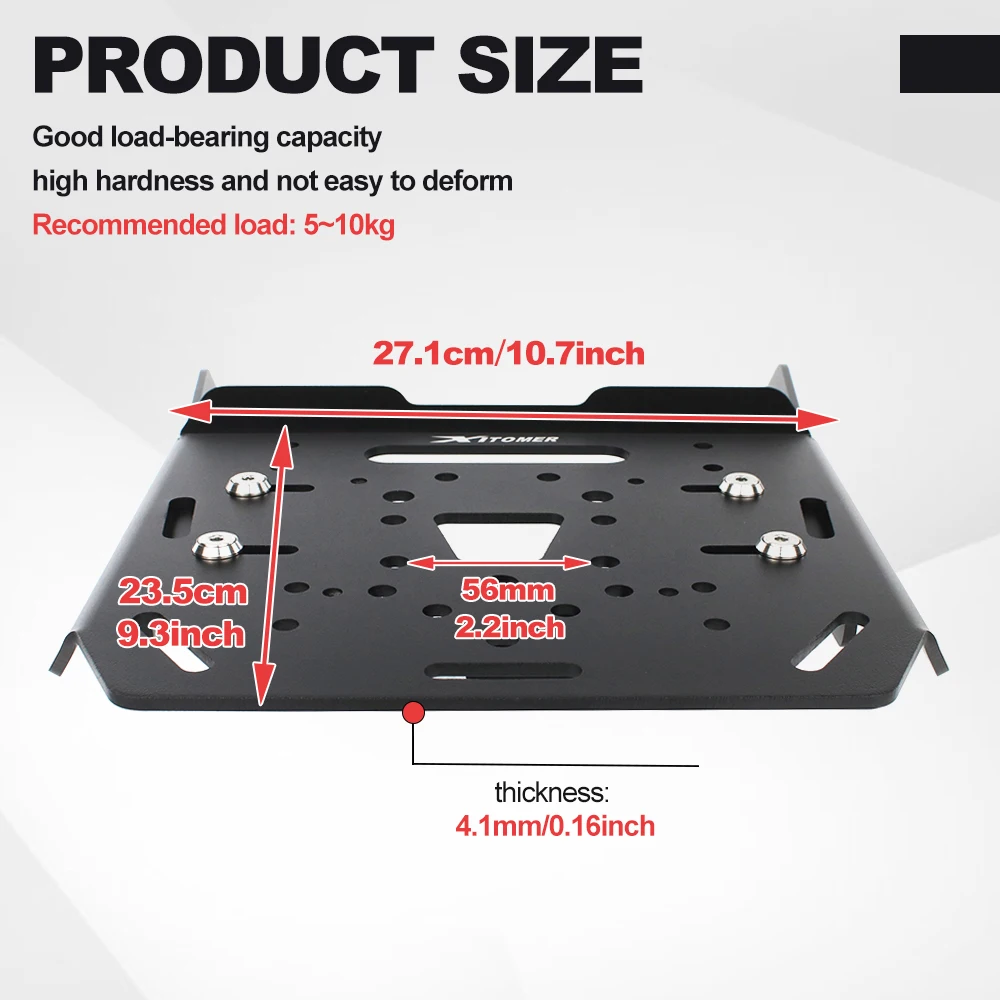 Luggage Holder Bracket Motorcycle Rear Carrier Luggage Rack Case Shelf Holder R 1200 GS Adventure R1250GS Adventure For BMW