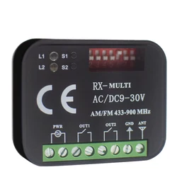 Garage Door Receiver 868 MHz Remote Control 868.35MHz Swithc for Gate