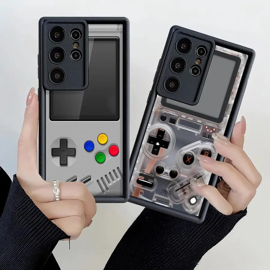 Case for Samsung Galaxy S26 Ultra S25 S20FE S25 Edge S21 S23 FE S24 Plus S22 S24Ultra Phone Cover Gaming Console