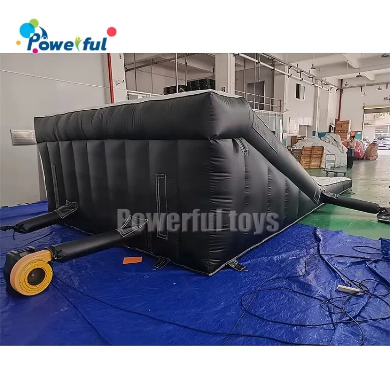 Commercial Outdoor Grade PVC Inflatable Rescue Mat Stunt Bike Ramp Landing Airbag Jump Airbag Soft Landing Pillow Castles view 6