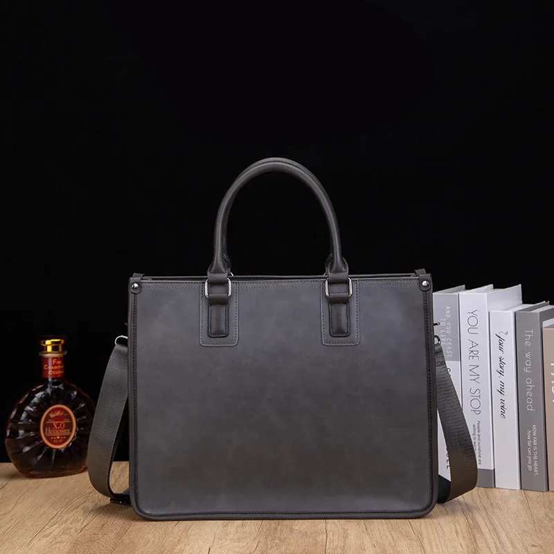 Handbags Shoulder Crossbody Laptop Business Briefcases Men's Work Man Bags Luxury Brand Briefcase Leather Men  Brief Case