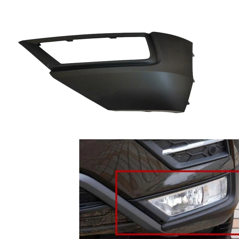 5NG853211 Left Fog Light Cover for-Tiguan L 2017-2021 Car Grille Auto Front Lower Bumper Driving Lamp Cover