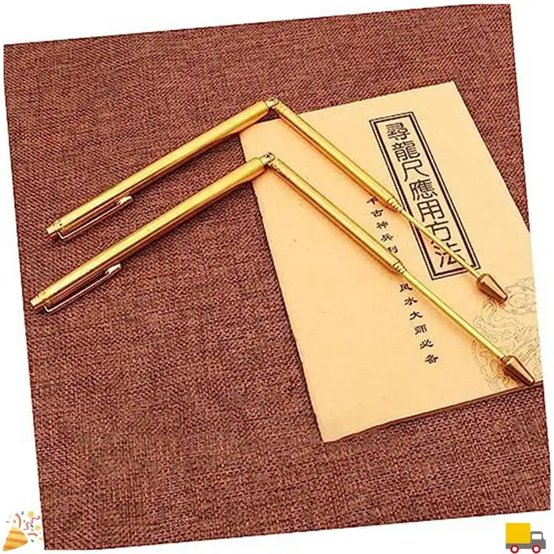 1 Piece Pen Shape Ruler Divining Rods For Water Metal Detector Stick Antenna Durable Divining Tool Ruler view 3