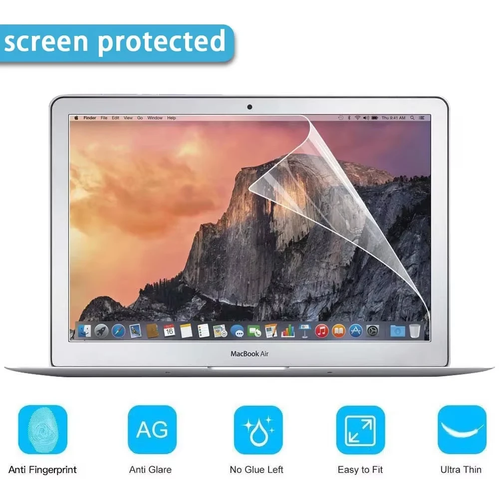 Laptop Screen Protector for Apple Macbook Air 13Inch A2681 A1932 A1369 A1466 A2337 A1989 A2159 A2251 A2289 A2338 Protective Film