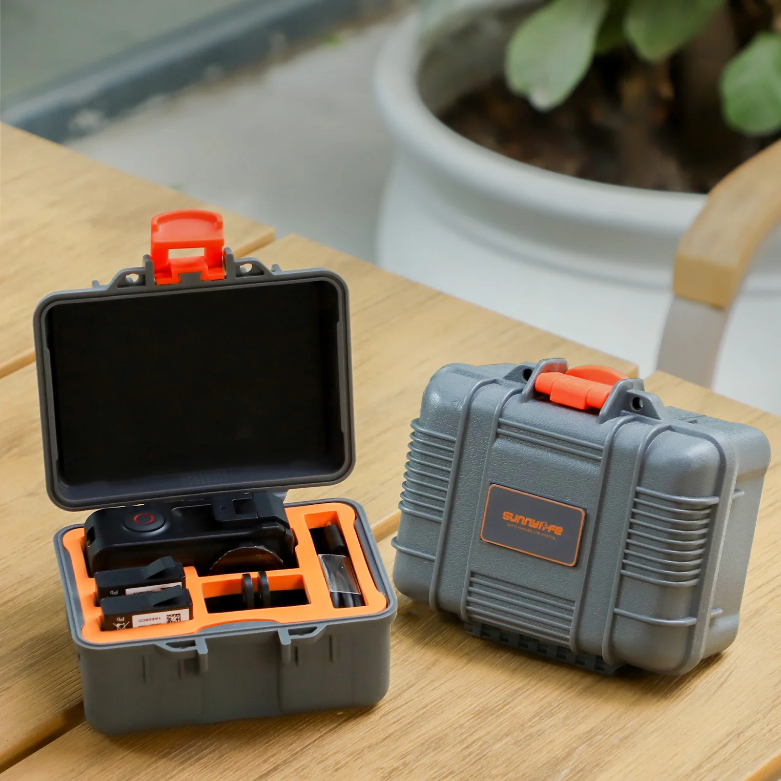 For DJI OSMO ACTION 5Pro/4/3 Mini Organizer Waterproof Safety Case Storage Bag