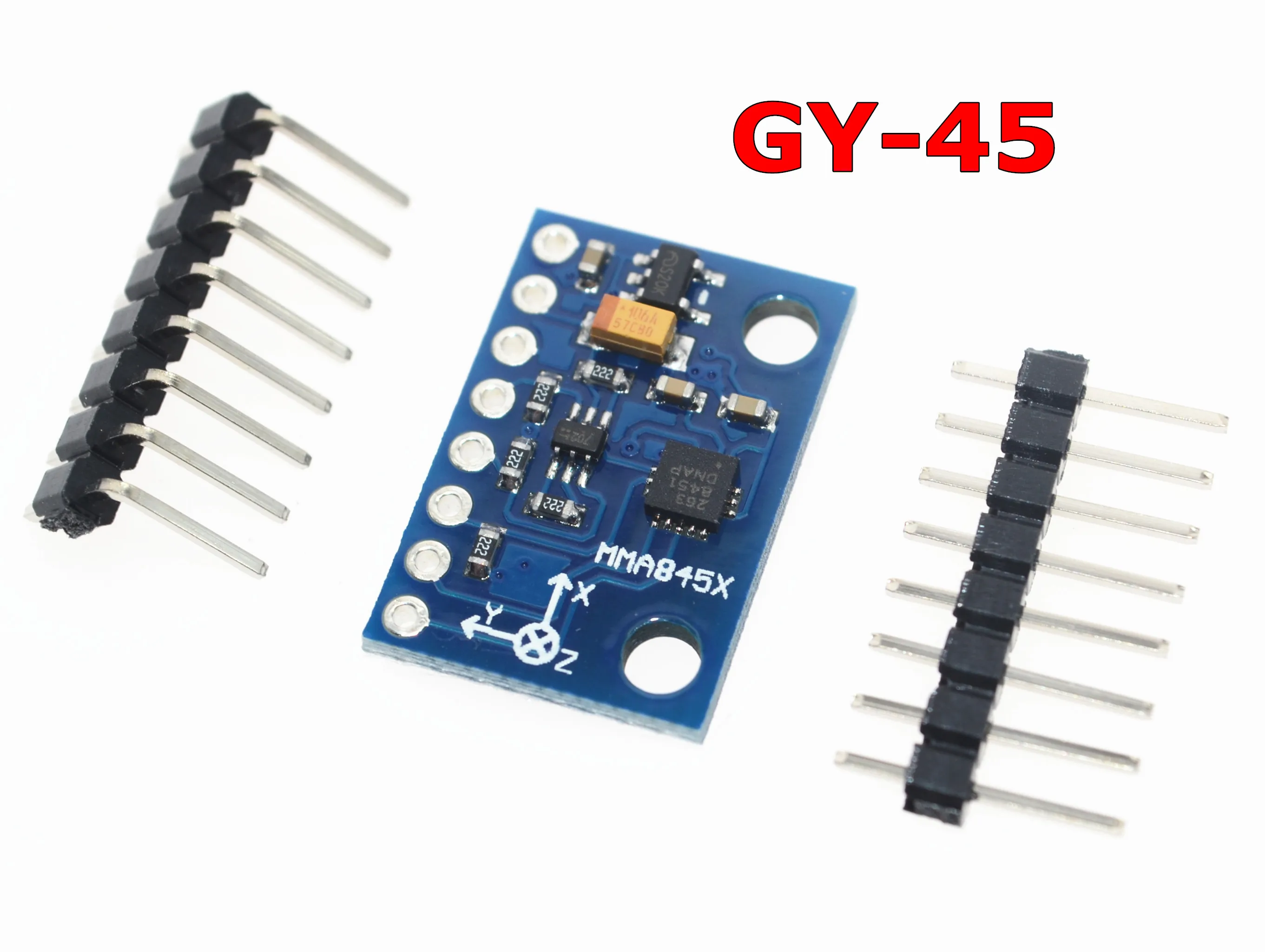 GY-45 MMA8451 Module Digital Triaxial Accelerometer High-precision Inclination Module