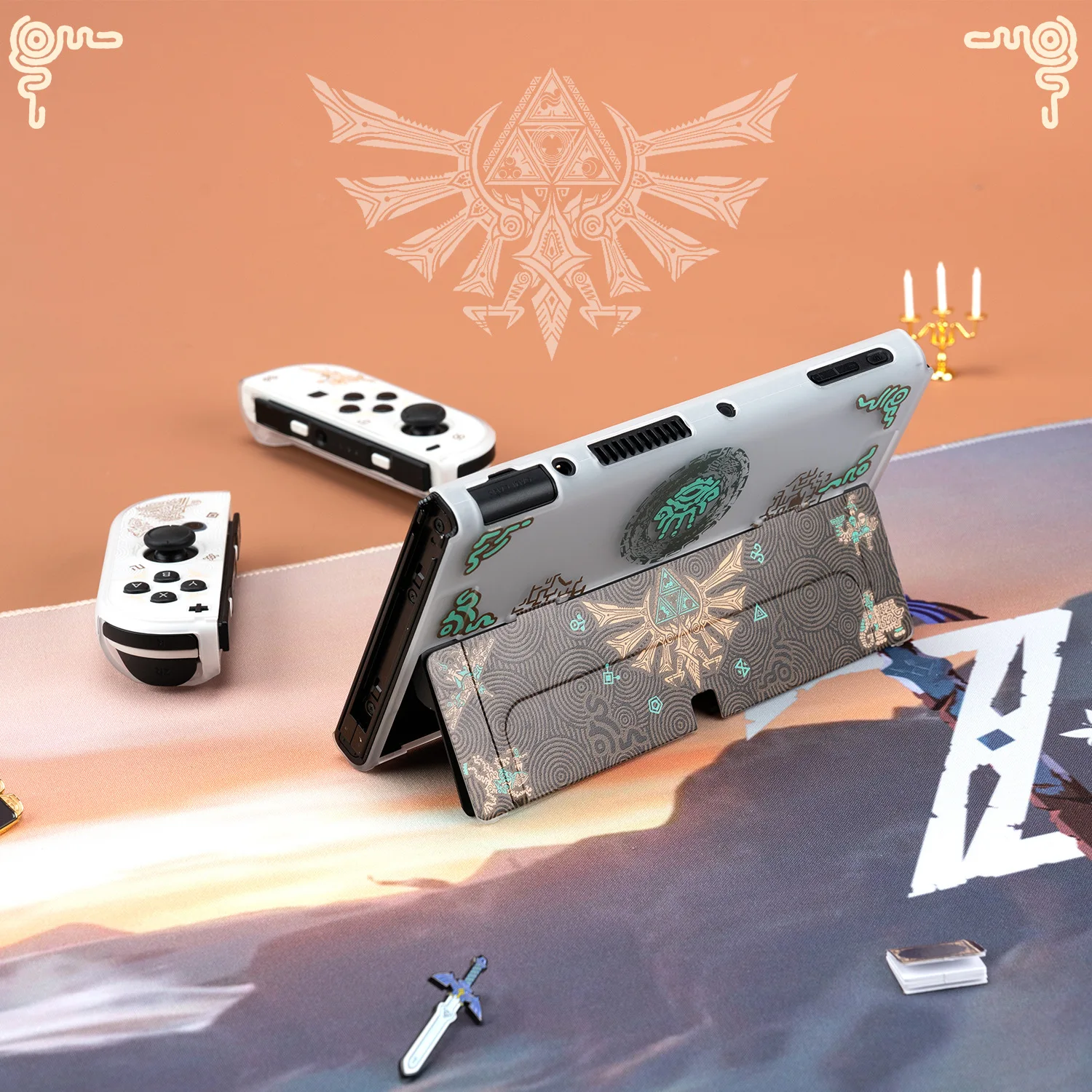 Матовый Прозрачный жесткий чехол, Хрустальный чехол, полная защита для контроллера Nintendo Switch/NS Oled Joy-Con, защитная кожа