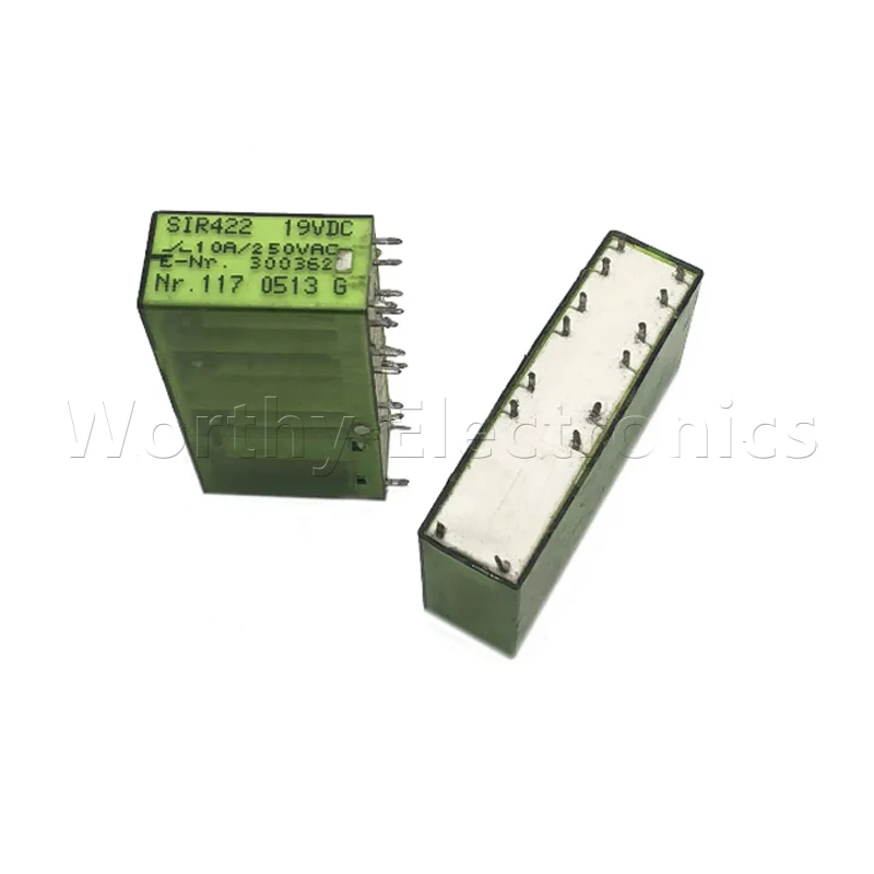 

Free shipping 10pcs/lot relay 19VDC 10A 14PIN SIR422