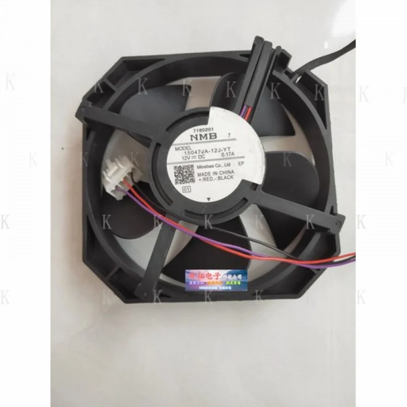 C  FOR  1pcs High Performance Cooling Fan 15047JA-12J-YT 12V 0.17A