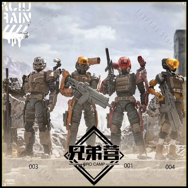 

(in stock)Acid Rain Novark 6" Action Figures FXH-AR-001/002/003/004/005/006 (Thame/Warbanner/Ironhead/Proteus) Collectible Gift