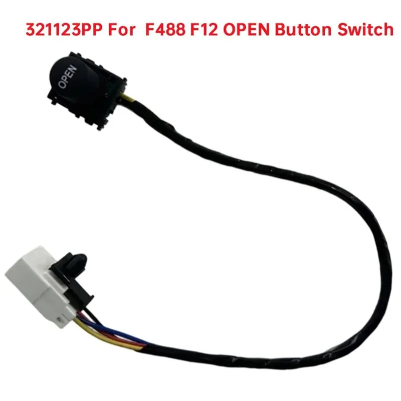 【Price Drop !!】 OPEN Button Switch Glove Box Switch For Car For Ferrari F488 F12- Model Code 321123PP