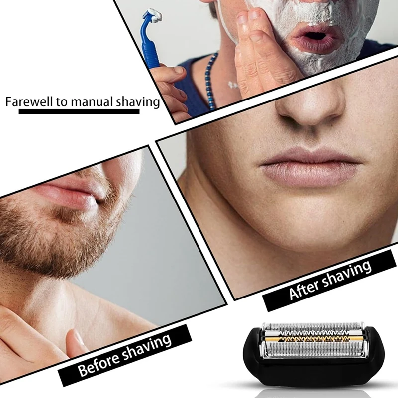 Tête de coupe et feuille 92B pour rasoir Braun série 9 S9 9030S 9040S 9050Cc 9070Cc 9075Cc 9095Cc 9090Cc 9093S 9240S Razo Durable