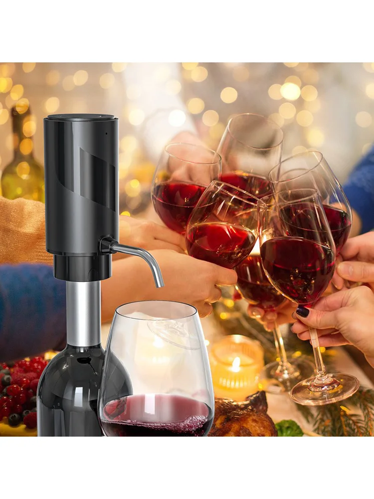 Wine Aerator Electric Wine Decanter Best Sellers One Touch Red -White Wine Accessories Aeration Work with Wine Opener