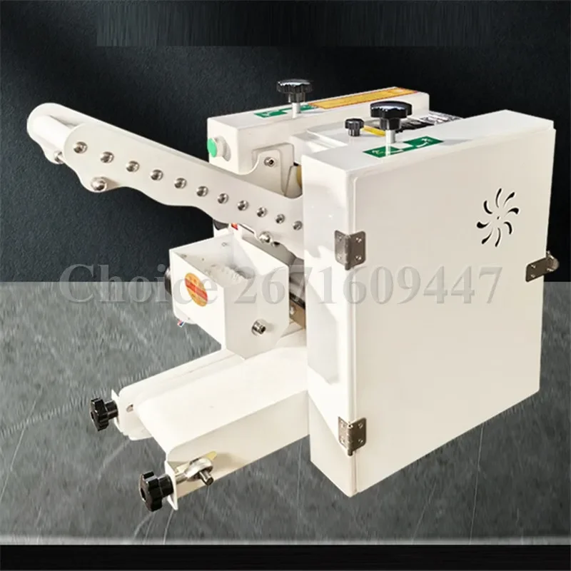 Automatic Dumpling Wrapper Maker Ravioli Wonton Gyoza Square Round Skin Making Pressing Machine