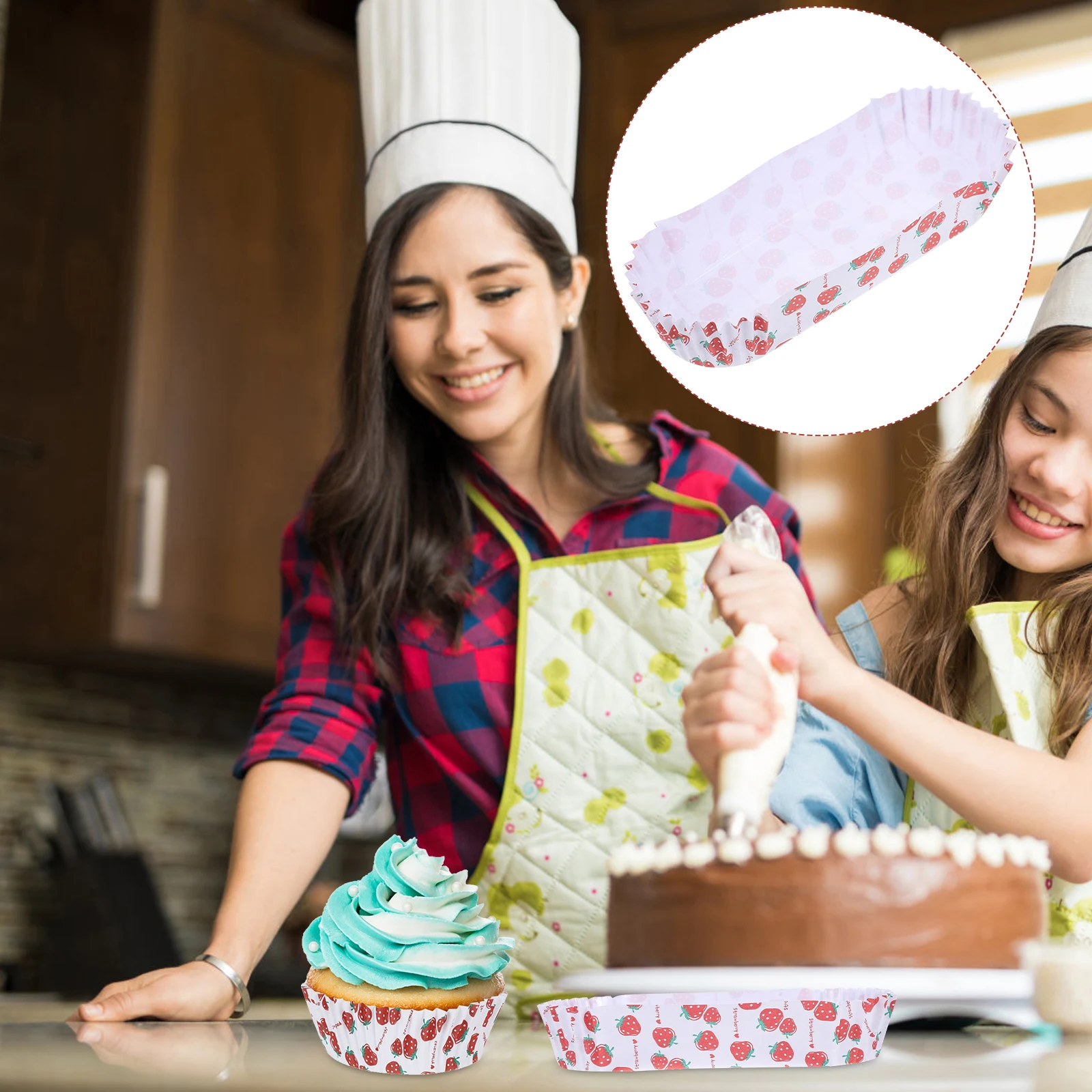 

100pcs Hot Dog Trays Paper Disposable Food Boat Multi Function Holder Bowls Party Supplies Home Bakery Use Kitchen Bar