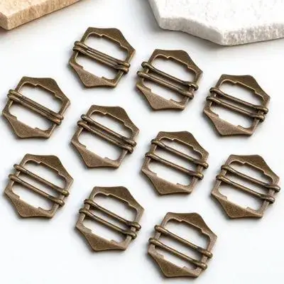 10 قطعة أبازيم نحاسية لسترة البدلة حزام خصر قابل للتعديل أبازيم معدنية إكسسوارات الملابس أزرار زخرفية