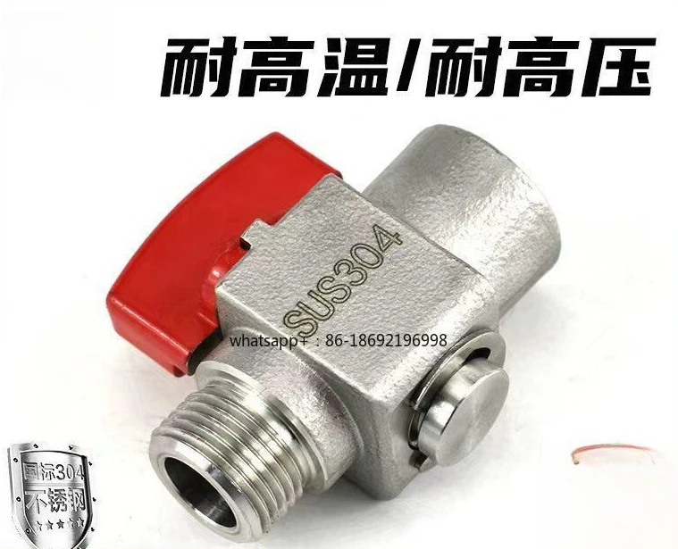Thickened Ball Valve Steam High Temperature and High Pressure Internal and External Wire Thread