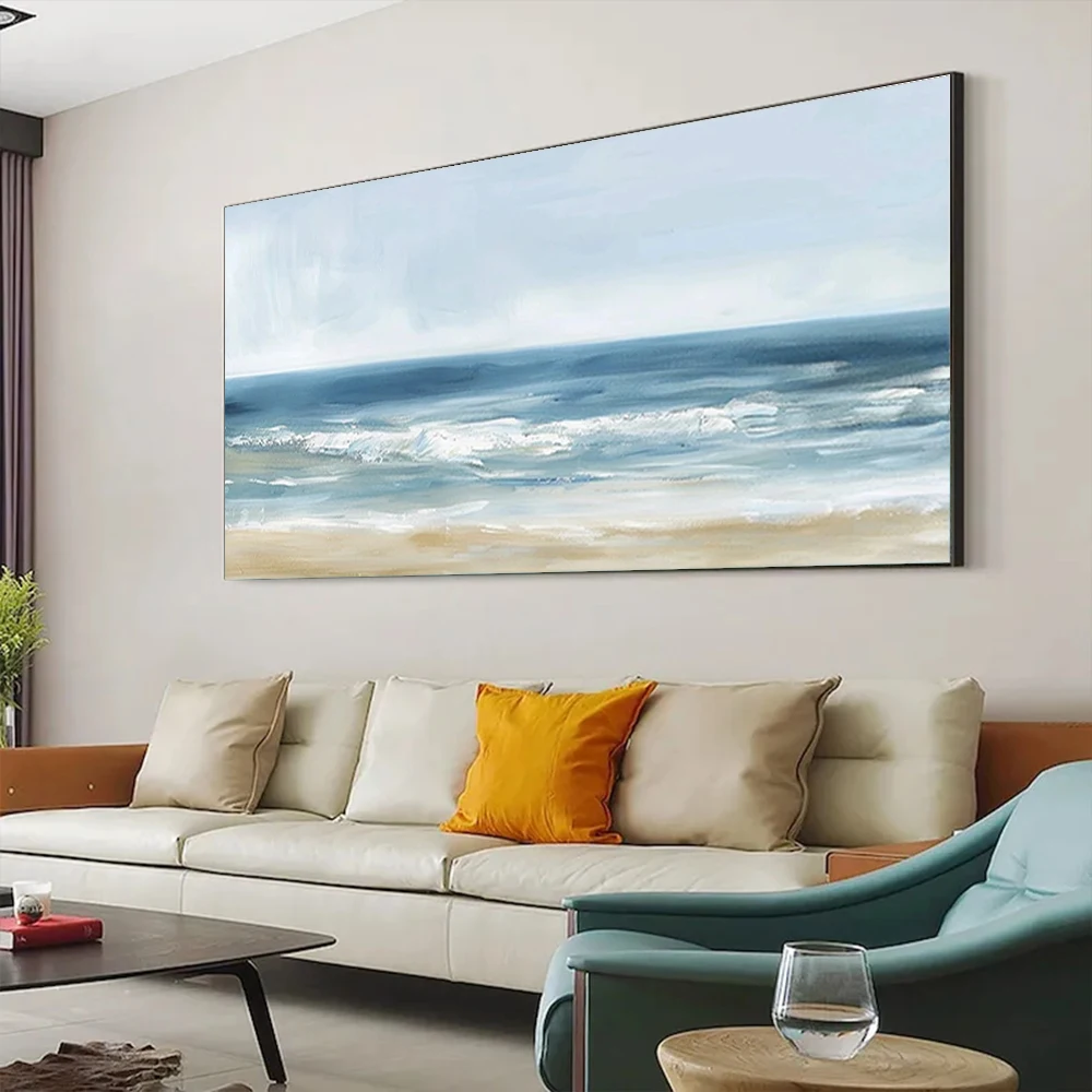 

Simple Texture Wall Art Picture Hand-Painted Oil Painting Modern Design Paintings Decor Living Room Canvas Paint High Quality