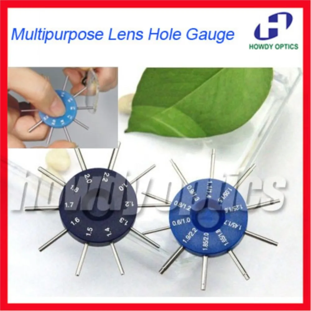 Multipurpose Lens Hole Gauge Hole Tester Hole Appraratus Optics Plug Gauge  Measurement Instrument