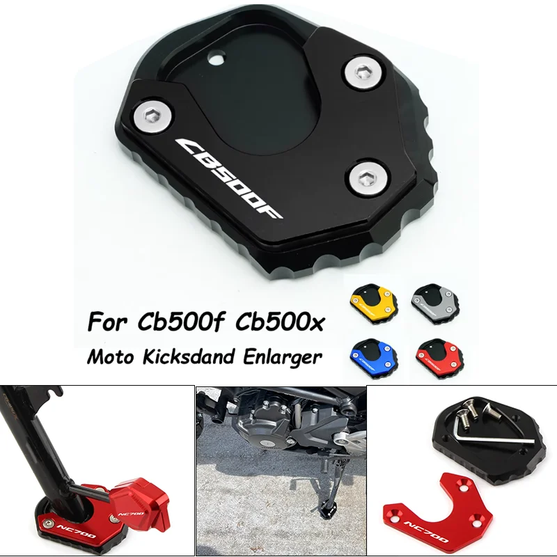 

Для Honda Cb500f Cb500x Cb 500F 500X мотоцикл с ЧПУ, увеличитель для ног, боковая подставка, пластина, увеличенная поддержка 2013-2024