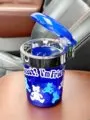 Cute teddy bear pattern illuminated car ashtray