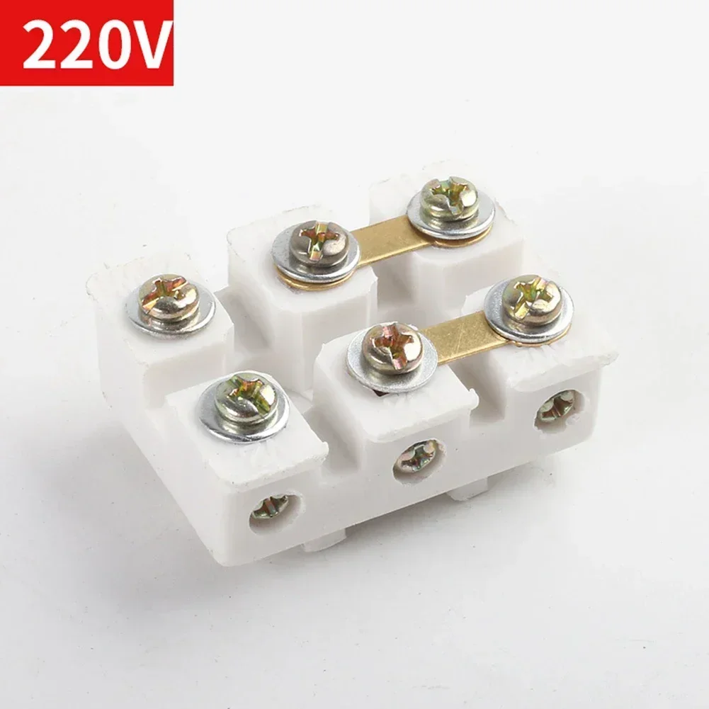 Single-phase Terminal Connection Box 220V Motor Capacitor Protector Tool Parts Air Compressors Accessories