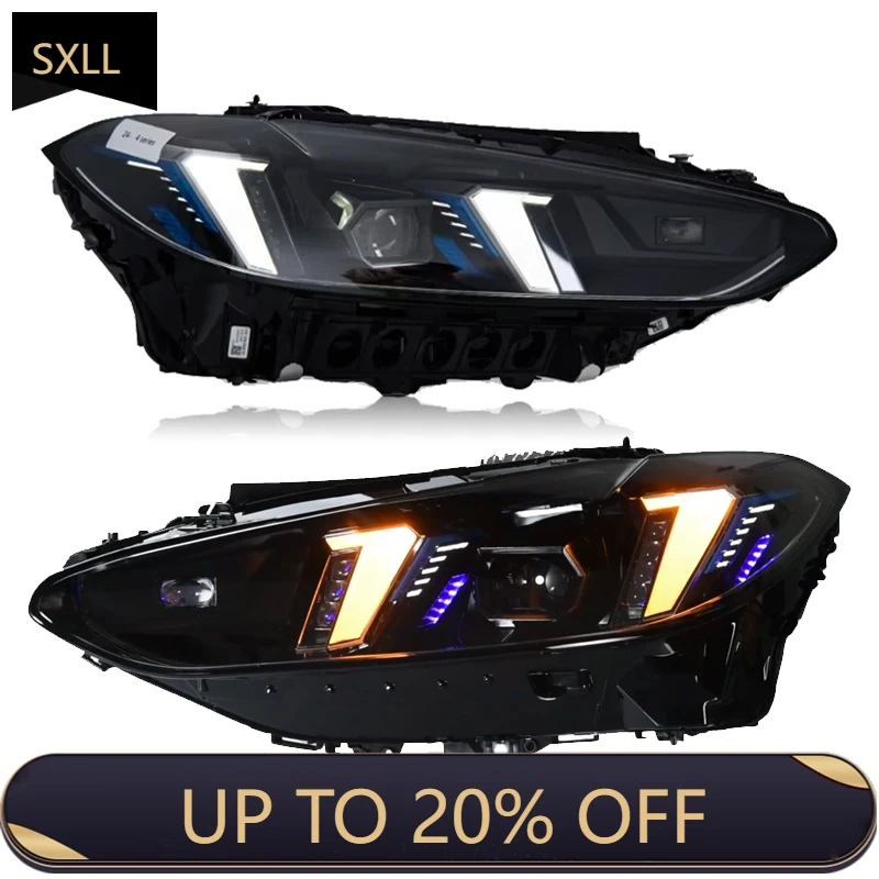 

SXLL for G22 Headlight 4 Series Projector Lens 2019-2023 G82 G29 M3 M4 425i 430i 435i Headlight Light Emitting Diode Headlight C