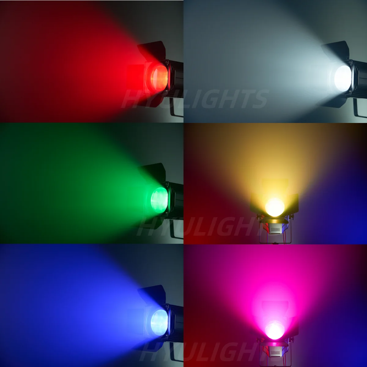 1/2 Stück LED Zoom Par-Scheinwerfer 200W COB 5-50 Grad Beam&Wash RGBW 4in1 Dimmbares Bühnenlicht DJ Stroboskop – Detail 12