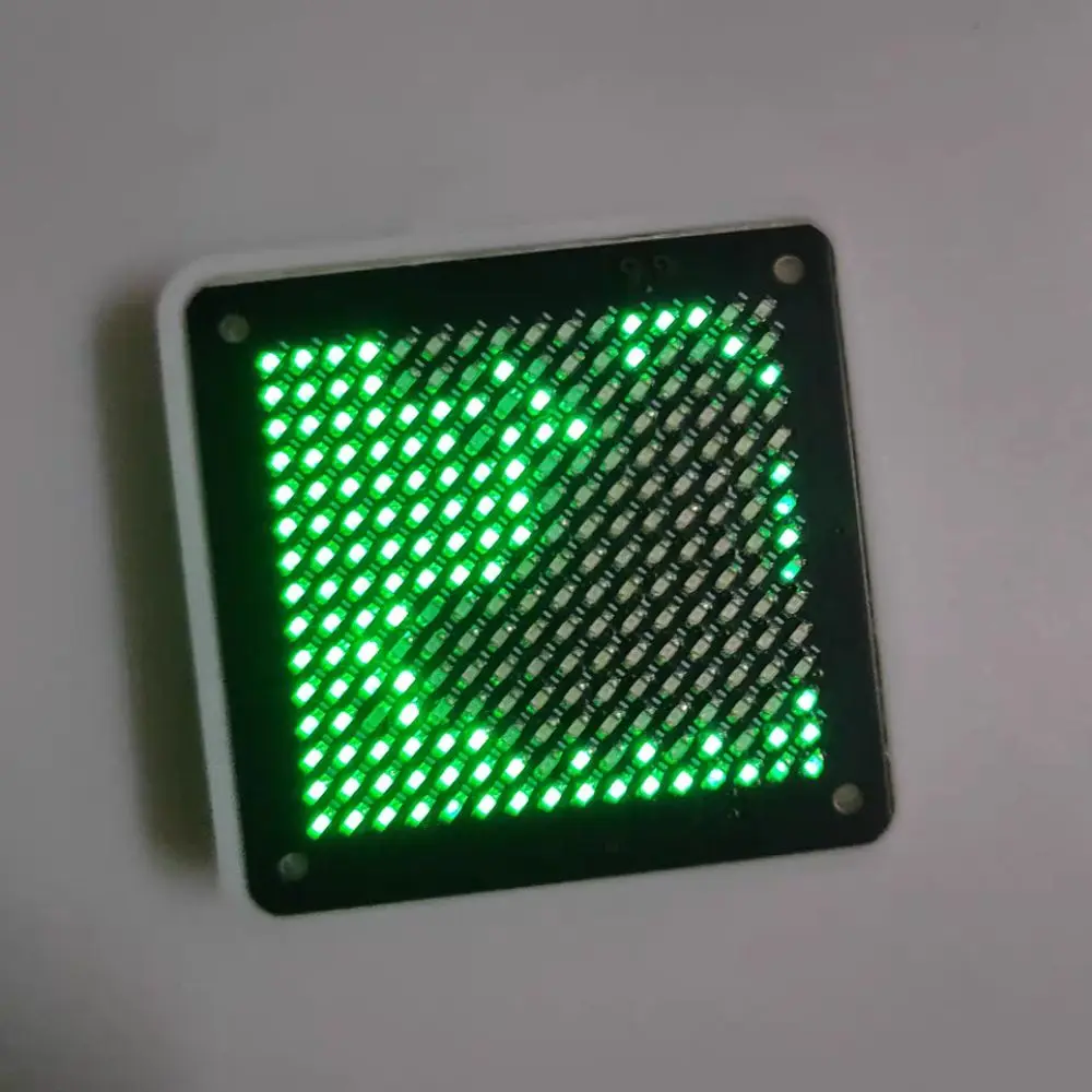 Creative LED Fluid Simulation Shake Control Green Light Luminous Ornaments Funny Mini DIY Atmosphere Lamp Home Decor