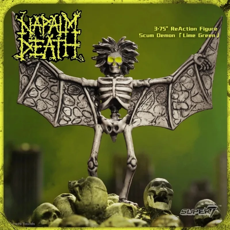 Super7 The Napalm Death ReAction-figuur (3,75 inch) |   Verzamelspeelgoed van punkrock |   Kerstcadeau