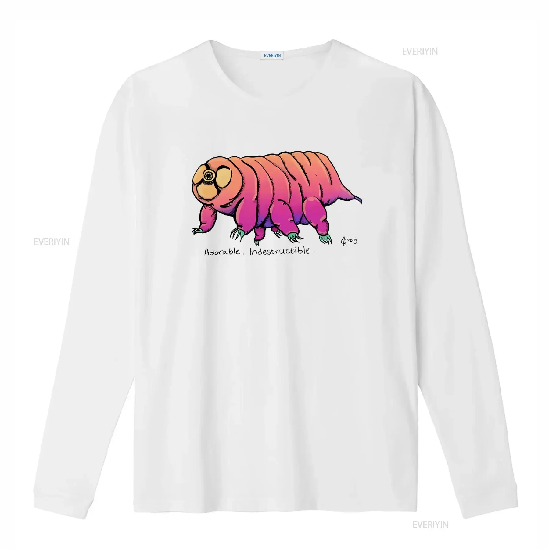 Adorable Indestructible Water Bear T shirt Cute Funny for Animal Lovers vintage Washed graphic Stretched designer clothes