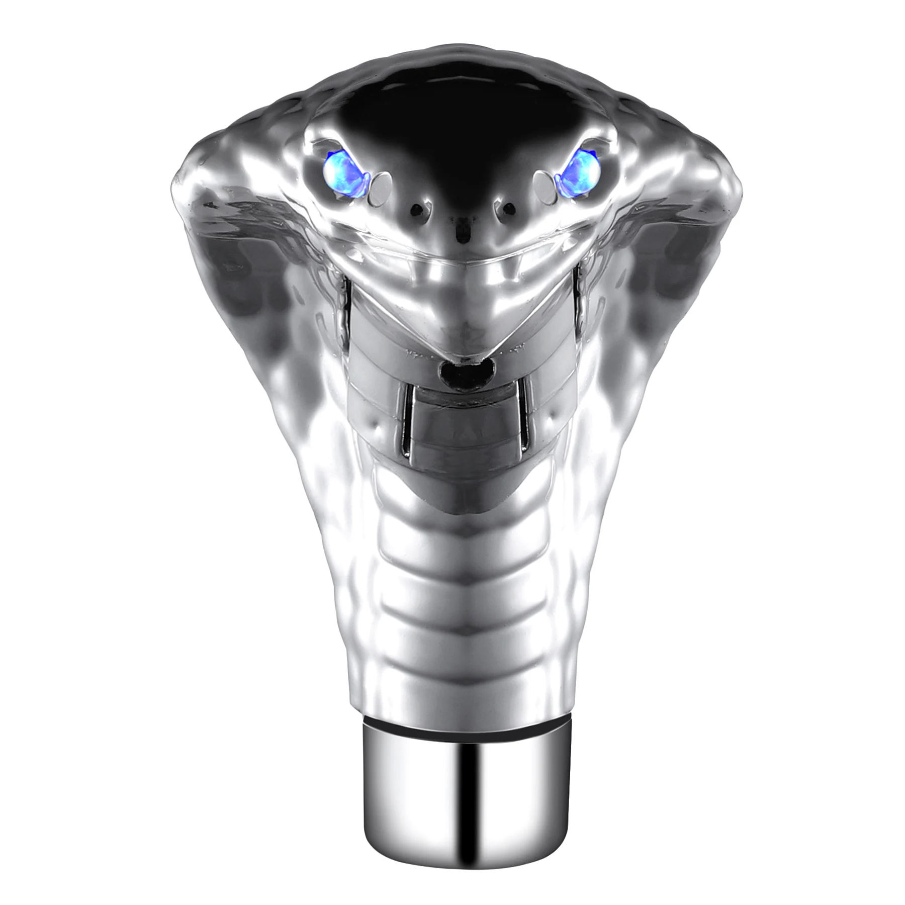 Car Snake Head ABS Gear Shift Knob Car Motion Activated LED Light Handle Shifter Manual Automatic Gear Shifting Knob