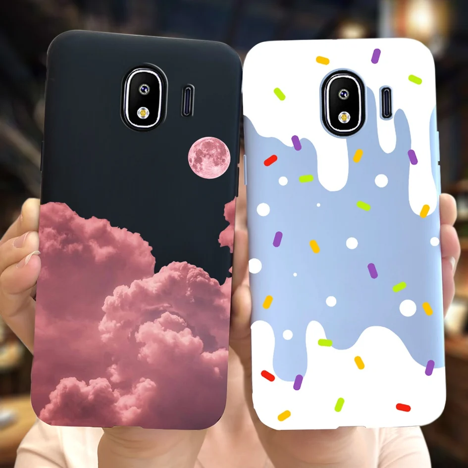 Etui na telefon Samsung Galaxy J2 Pro 2018 SM-J250F Fashion Candy Painted Soft Cover For Samsung J2 2018 J250 Grand Prime Pro Phone Bag