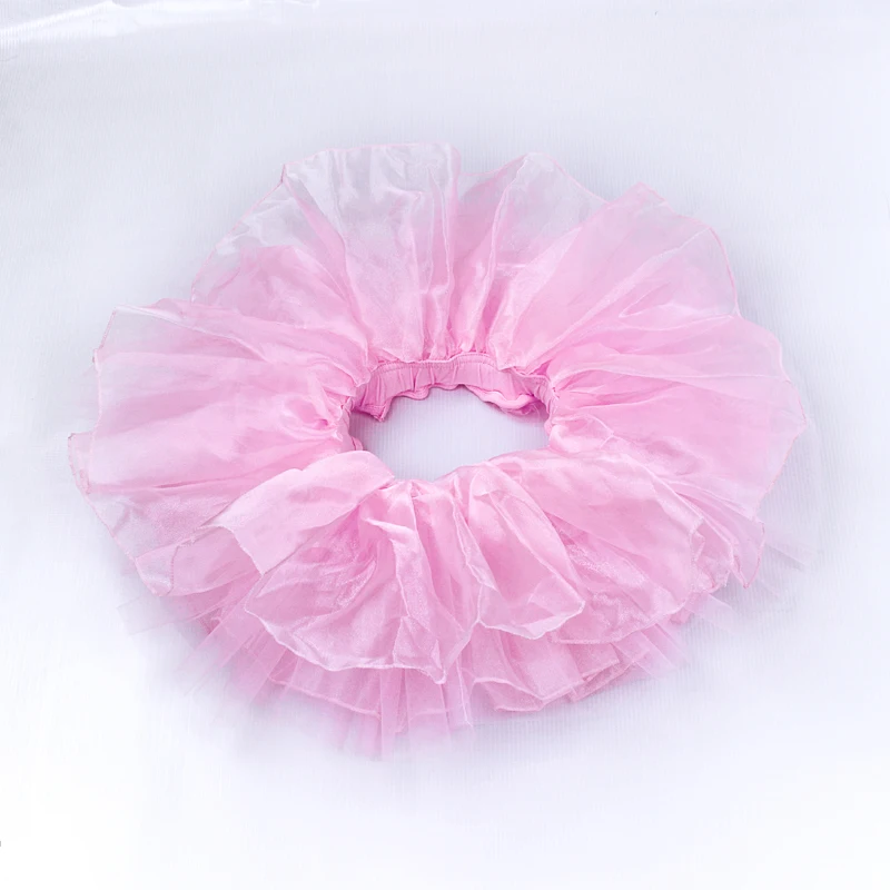 Girls Kids Ballet Tutu Skirts Puffy Ballerina Ballet Tutu Performance Stage Wear White Pink Fairy Ballet Tutu Short Dress