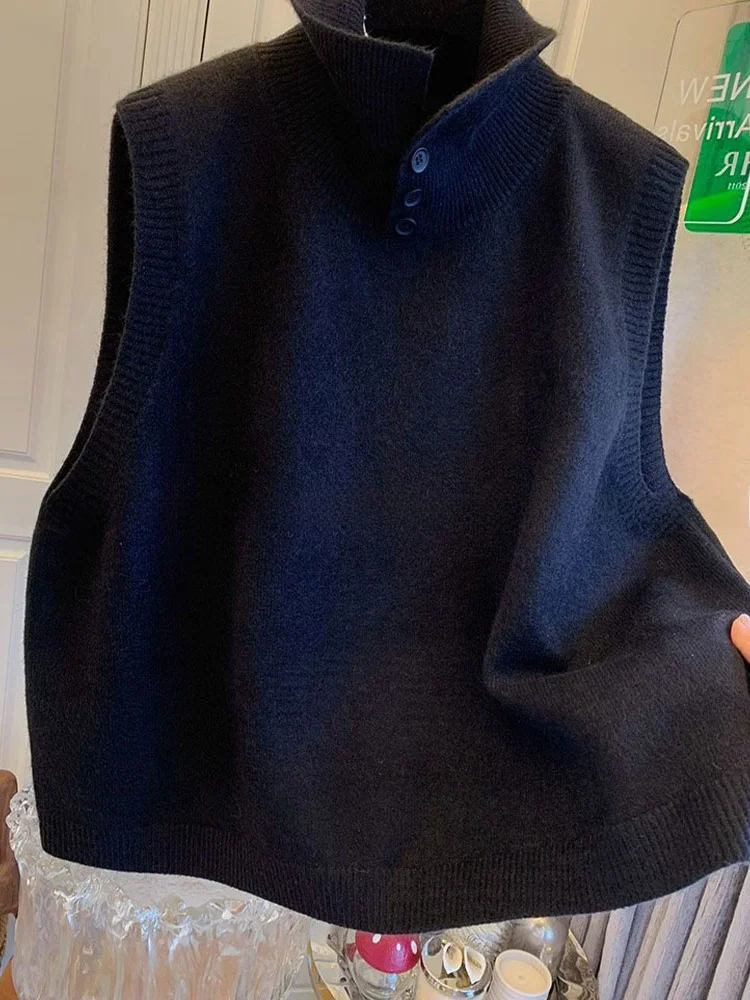 سترة محبوكة ناعمة ومريحة بتصميم طبقات من Svel ملابس داخلية مريحة ودافئة للتنقل في الشتاء