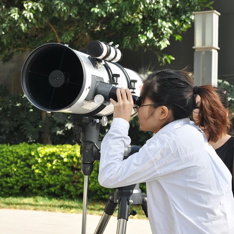PN203 Equatorial Newtonian Reflector Astronomic Professional Outdoor Telescope 5