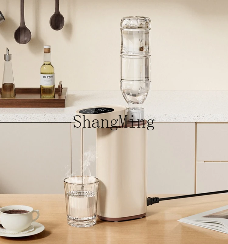 ZYY Portable Instant Hot Pumping Mini Water Dispenser Household Small Quick Hot Desktop Direct Drinking Machine