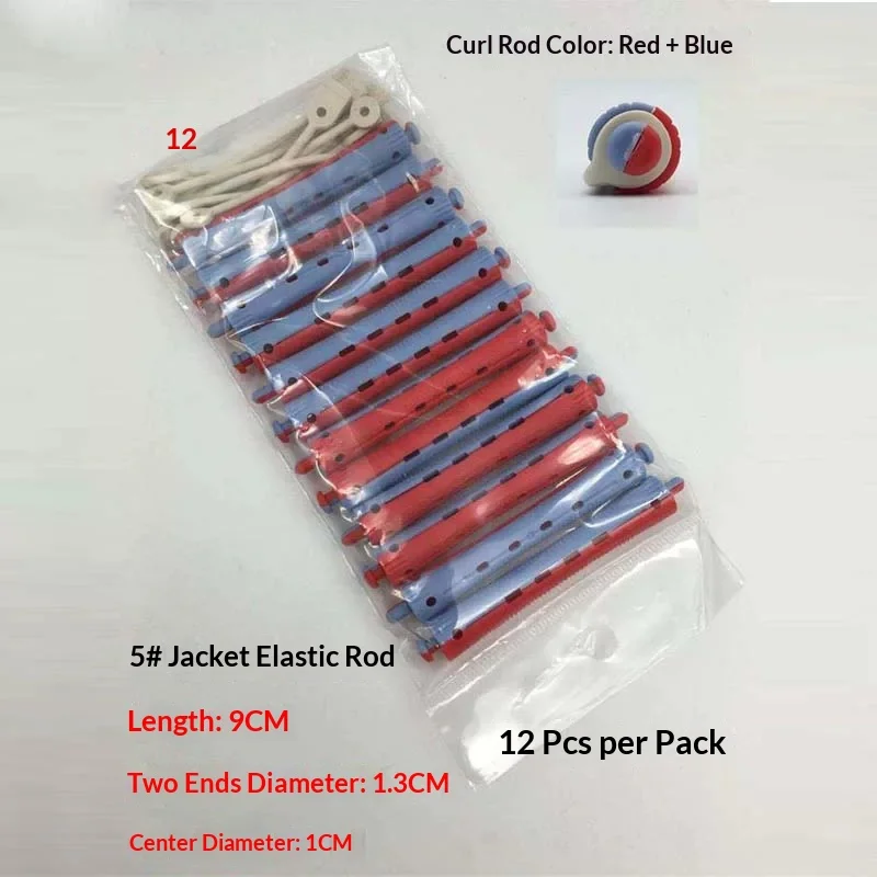 Salon Rubber Band Hair Rollers Set, DIY Styling Tools
