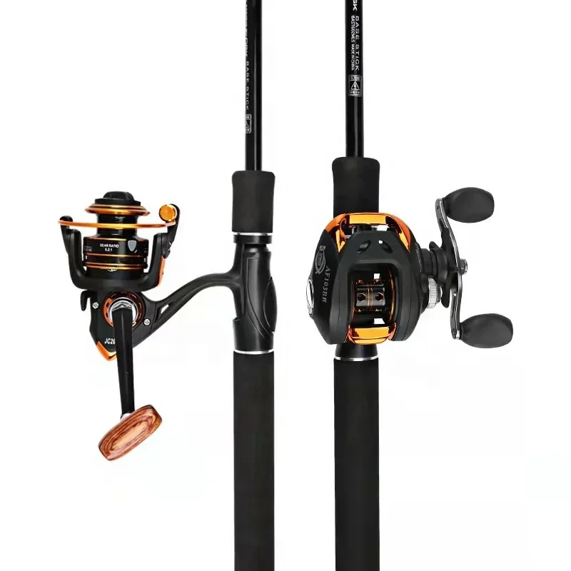 Fundição Vara De Pesca, Ultraleve, água salgada, Robalo, Atum Elenco, Jinging