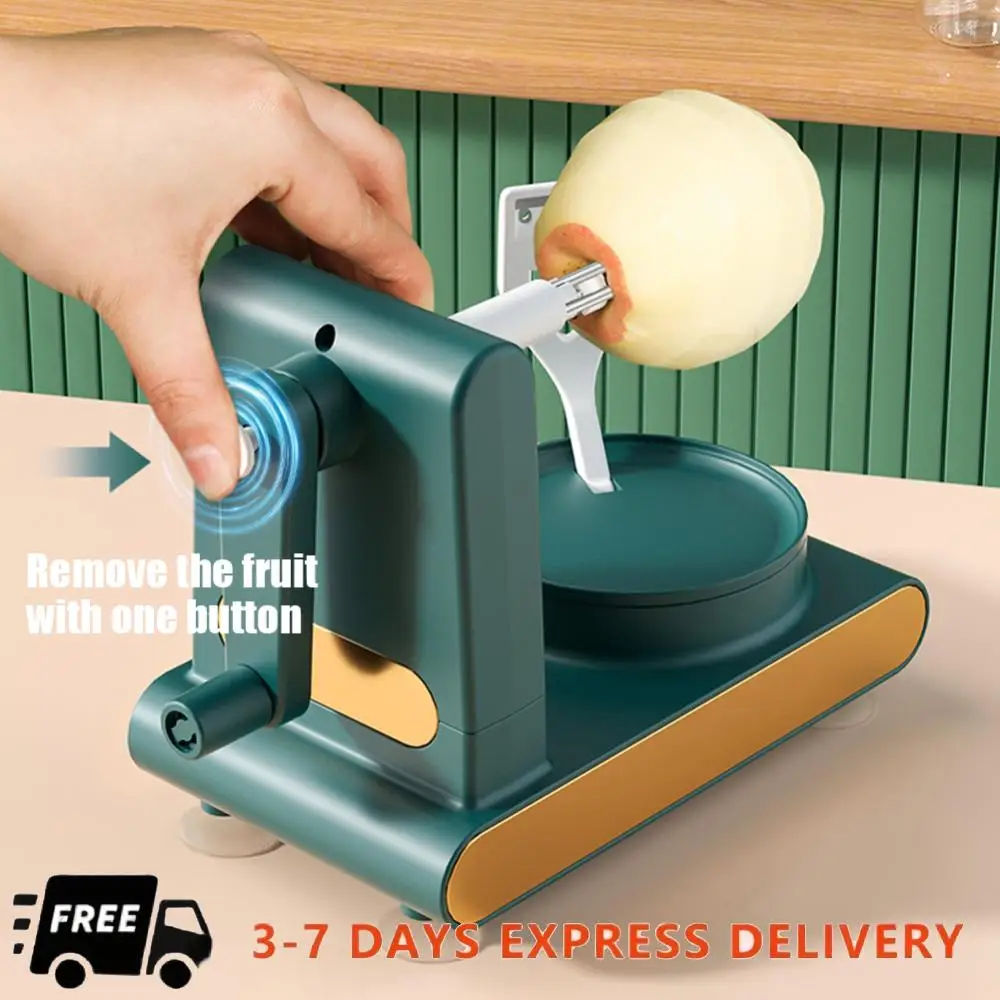 

Manual Vegetable Peeling Machine Stainless Steel Blades Food Peeling Machine Bottom Suction Cup Gifts Household Supplies