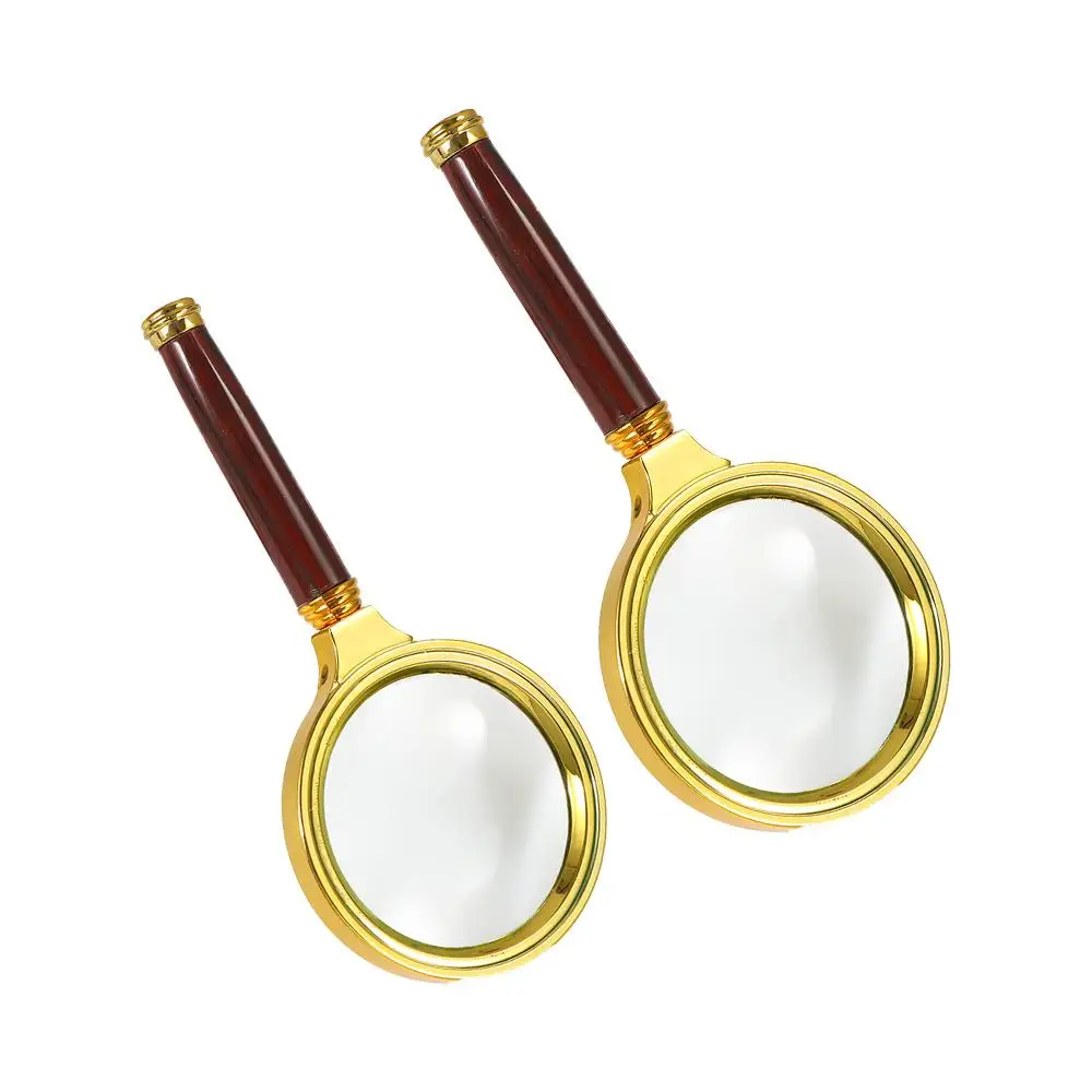 سهلة الاستخدام 60 مللي متر/70 مللي متر/80 مللي متر/90 مللي متر قراءة كتاب مجوهرات يده أداة العلوم العدسة المكبر الزجاج المكبر قراءة صحيفة