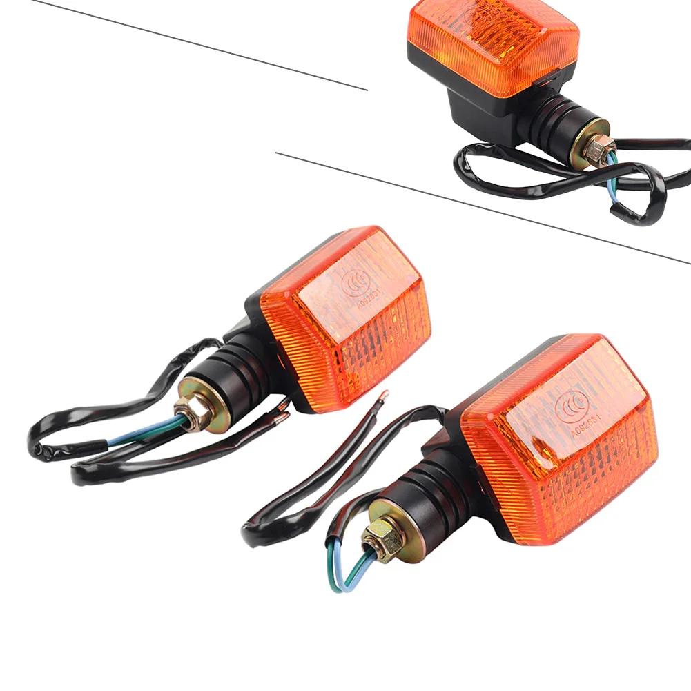 1Pair Motorbike Turn Signal Indicator Light For Honda XR250L XR650L CB125 Twin NPS50