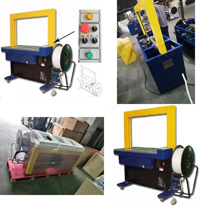 for Electric Automatic Strapping Machine Commodity Packaging with Gear Core Components 380V