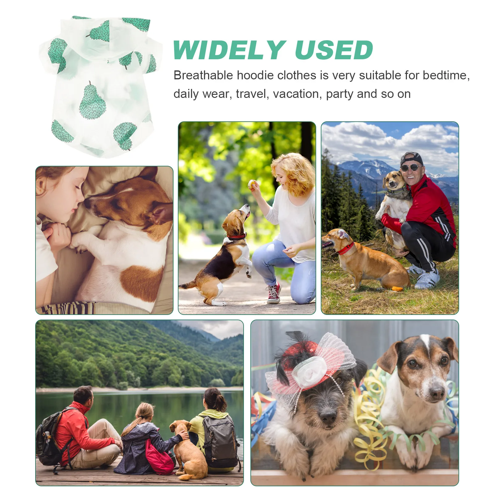 

Pet Sun Protection Clothing Dog Hoodie Summer Apparel Puppy Clothes Breathable Garment Reusable Washable Photo Prop Accessories