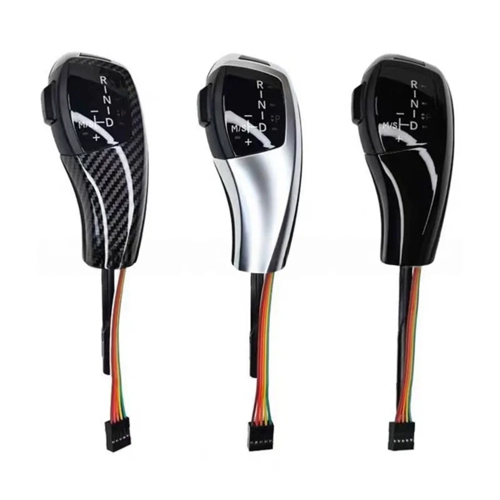 Car Interior LED Upgrades Vehicle Interior Upgrade Carbon Fiber LED Automatic Transmission Replaces Existing Shift Knob