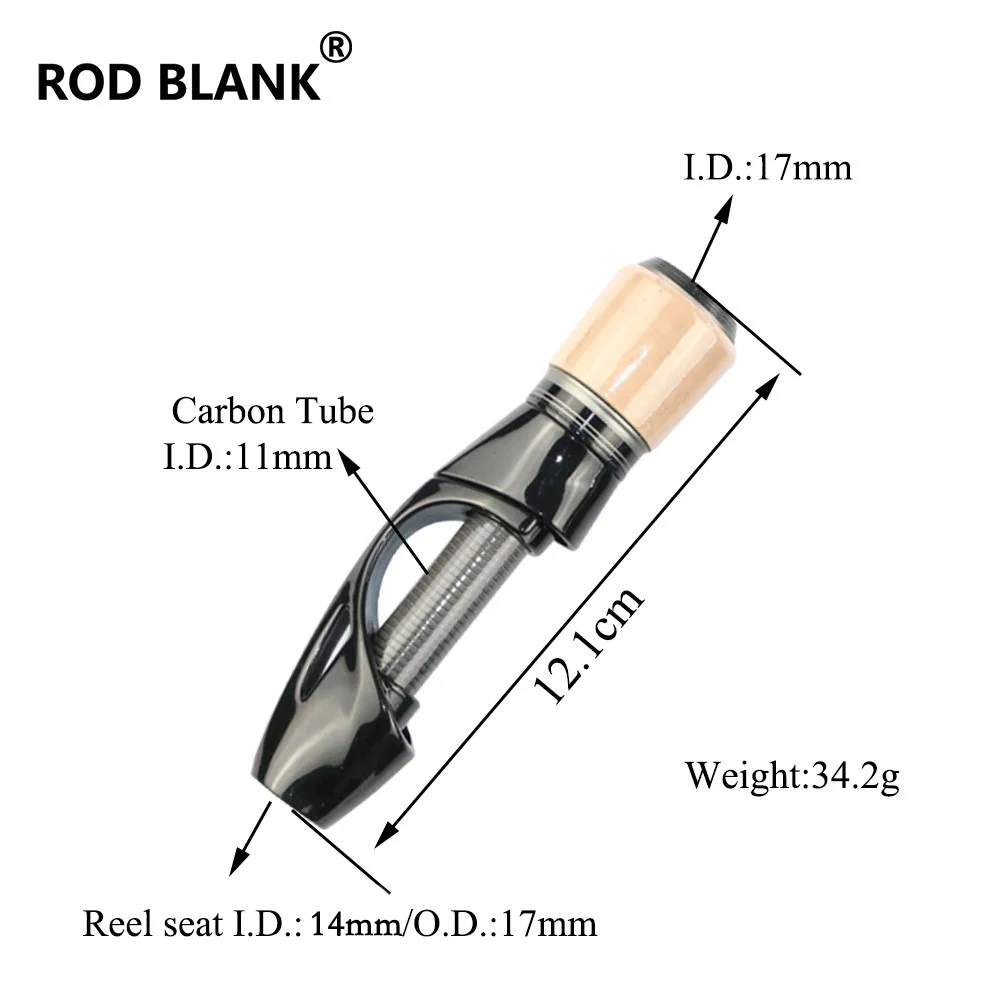 Rod Blank 1 Set Spinning  Reel Seat Eva Cap Cork Cap Fishing Rod Building Component Rod Repair Accessory