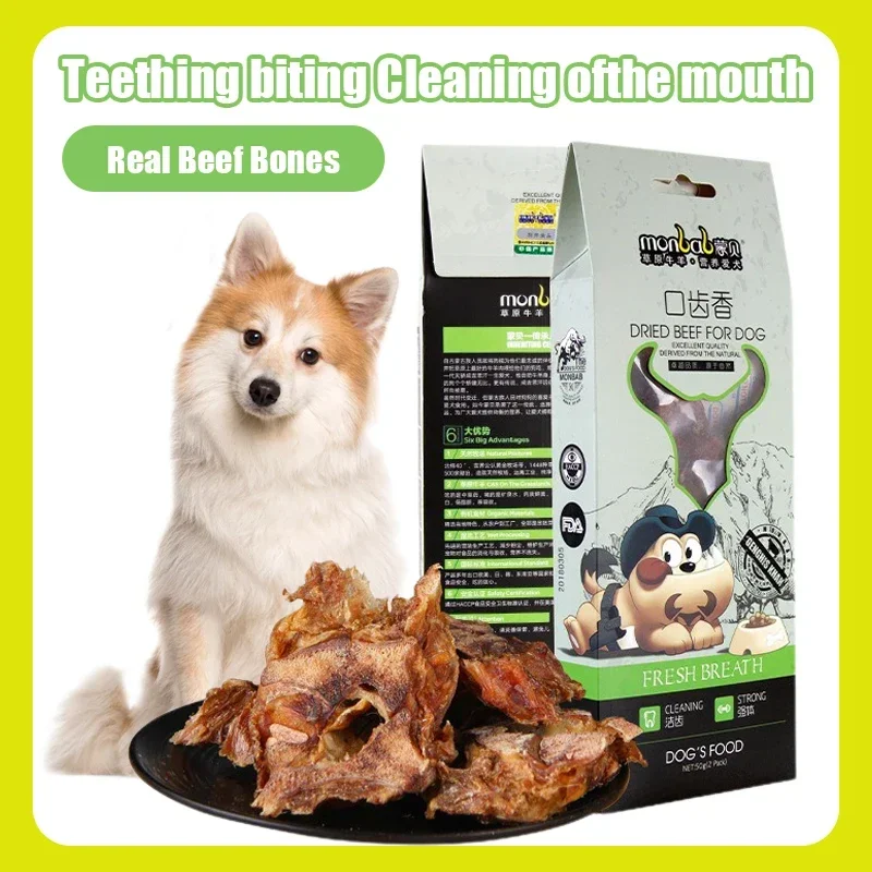 Crispy Bone Dog Snacks Tooth Cleaning Bones Low Temperature Baking Crispy Not Hurt Stomach Low Moisture High Protein Pet Snacks