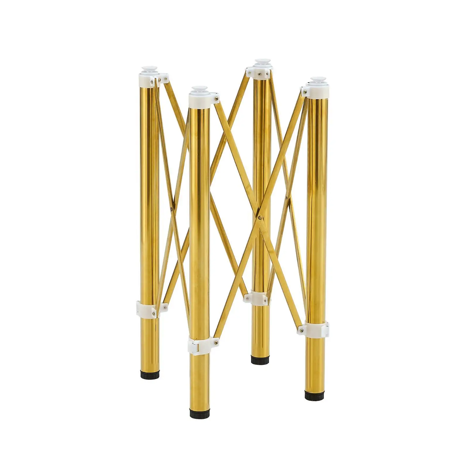 إطار طاولة قابل للطي من الفولاذ المقاوم للصدأ ذهبي بسيط - متعدد الوظائف، #1