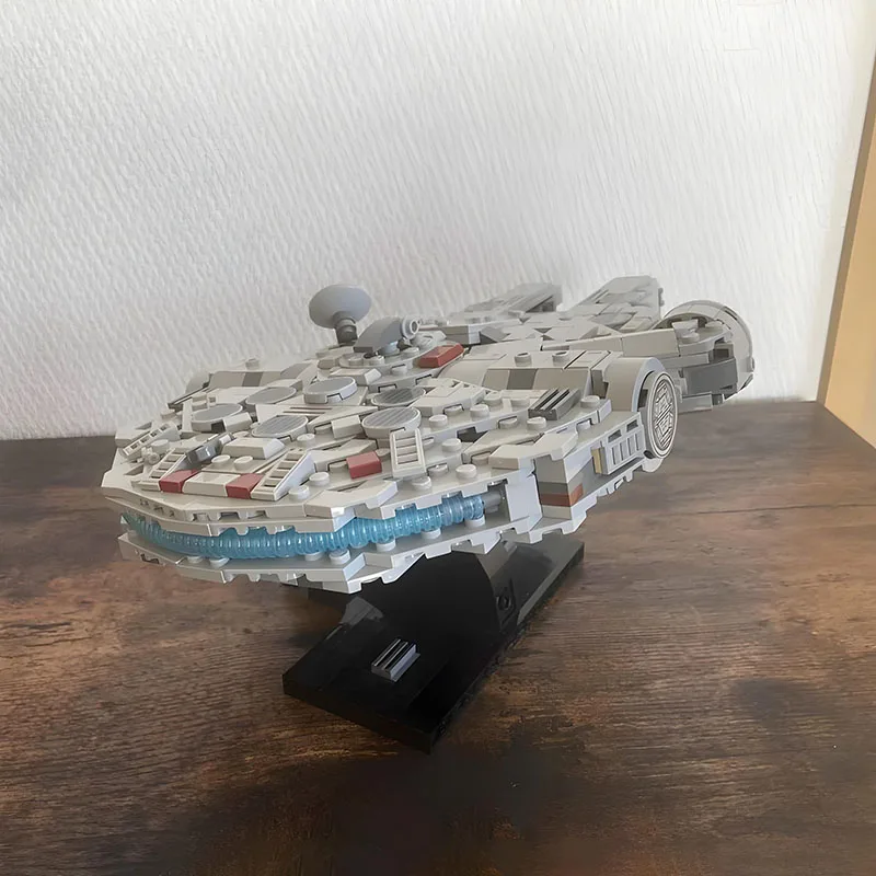 (مصممة من CreationCaravan) جديد 720 قطعة MOC-232890 الألفية المركبة الفضائية اللبنات نموذج لتقوم بها بنفسك الطوب سفينة الفضاء مجموعة اللعب #5